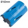Corona diamantata a secco Sea Technology Tre 150 per cemento armato attacco M16, 62mm Corona diamantata a secco Sea Technology Tre 150 per cemento armato attacco M16, 62mm