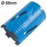 Corona diamantata a secco Sea Technology Tre 150 per cemento armato attacco M16, 68mm Corona diamantata a secco Sea Technology Tre 150 per cemento armato attacco M16, 68mm