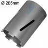 Corona diamantata a secco Sea Technology Due 150 per cemento stagionato attacco M16, 205mm Corona diamantata a secco Sea Technology Due 150 per cemento stagionato attacco M16, 205mm