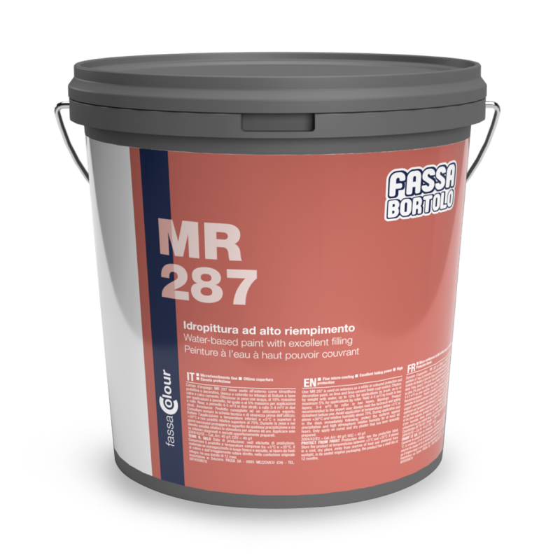 Idropittura Fassa MR287 ad alto riempimento per esterni bianco (Secchio da 5 e 14 lt) Fassa Bortolo - 2 Idropittura Fassa MR287 ad alto riempimento per esterni bianco (Secchio da 5 e 14 lt) Fassa Bortolo - 2