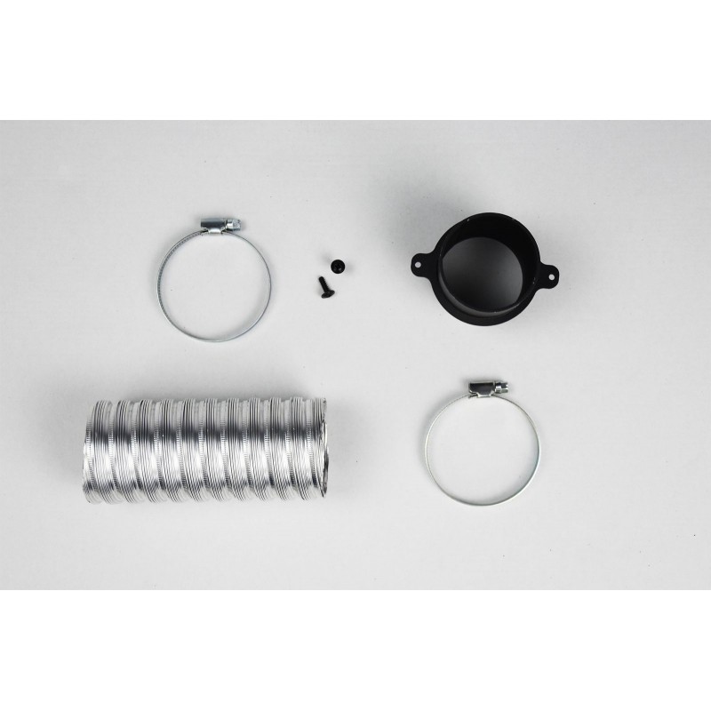 Kit canalizzazione a 2 canali per stufe a pellet serie King e Fancy TermoVana Termovana - 1 Kit canalizzazione a 2 canali per stufe a pellet serie King e Fancy TermoVana Termovana - 1
