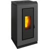 Stufa a pellet ermetica TermoVana King 14 Grafite Opaco canalizzabile, 12,6kW Stufa a pellet ermetica TermoVana King 14 Grafite Opaco canalizzabile, 12,6kW