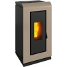 Stufa a pellet ermetica TermoVana King 14 Tortora Vintage canalizzabile, 12,6kW Stufa a pellet ermetica TermoVana King 14 Tortora Vintage canalizzabile, 12,6kW