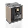 Cucina a pellet da incasso TermoVana Desyré 9.0 Tortora Vintage canalizzabile 1 motore, 8,8kW Cucina a pellet da incasso TermoVana Desyré 9.0 Tortora Vintage canalizzabile 1 motore, 8,8kW