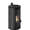 Stufa a pellet ermetica TermoVana Louvre 9 UP Grafite Opaco con sarico superiore, 8,8kW Stufa a pellet ermetica TermoVana Louvre 9 UP Grafite Opaco con sarico superiore, 8,8kW