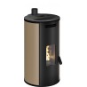 Stufa a pellet ermetica TermoVana Louvre 9 UP Tortora Vintage con sarico superiore, 8,8kW Stufa a pellet ermetica TermoVana Louvre 9 UP Tortora Vintage con sarico superiore, 8,8kW