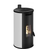 Stufa a pellet ermetica TermoVana Louvre 9 UP Bianco Opaco con sarico superiore, 8,8kW Stufa a pellet ermetica TermoVana Louvre 9 UP Bianco Opaco con sarico superiore, 8,8kW