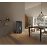 Stufa a pellet ermetica TermoVana Fancy 12 BACK Grafite Opaco canalizzabile con scarico posteriore, 11kW Termovana - 5 Stufa a pellet ermetica TermoVana Fancy 12 BACK Grafite Opaco canalizzabile con scarico posteriore, 11kW Termovana - 5