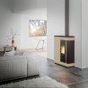 Stufa a pellet ermetica TermoVana Fine 14.3 PJ Tortora Vintage canalizzabile con scarico superiore, 13kW Stufa a pellet ermetica TermoVana Fine 14.3 PJ Tortora Vintage canalizzabile con scarico superiore, 13kW