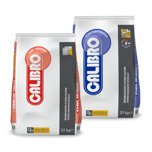 Rinzaffo Volteco Calibro Rinzaffo deumidificante resistente ai sali (Sacco da 25 kg)