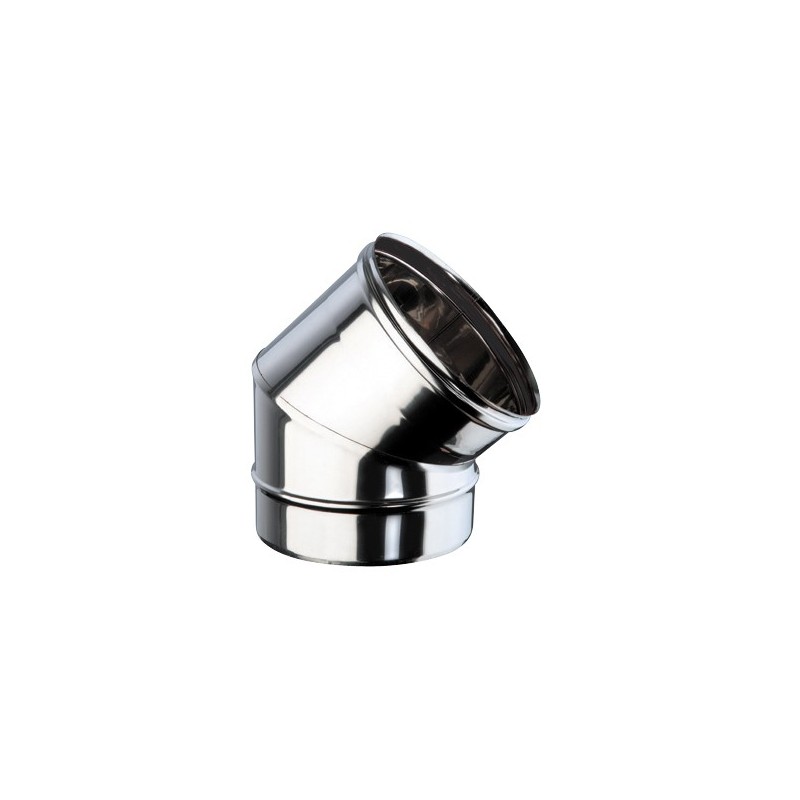 Gomito 45° DN 80 DN 80 AISI 316L BA