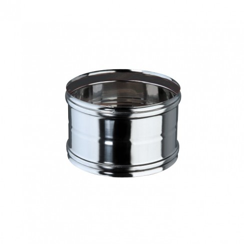 Manicotto femmina-femmina INOX DN 80 AISI 316L BA