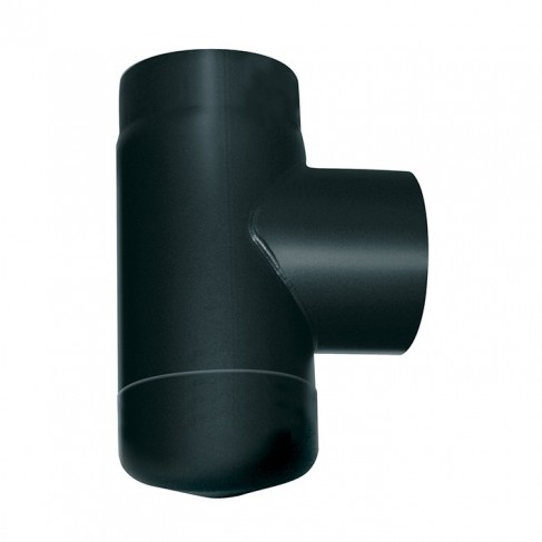 Raccordo a T 90° DN150 con tappo e manicotto M/M - AN FIRE FE