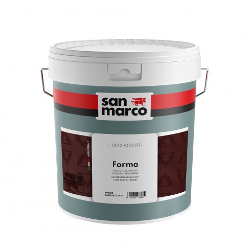 Fondo uniformante Forma San Marco per pitture decorative basso spessore (Secchio 5 o 25Kg)