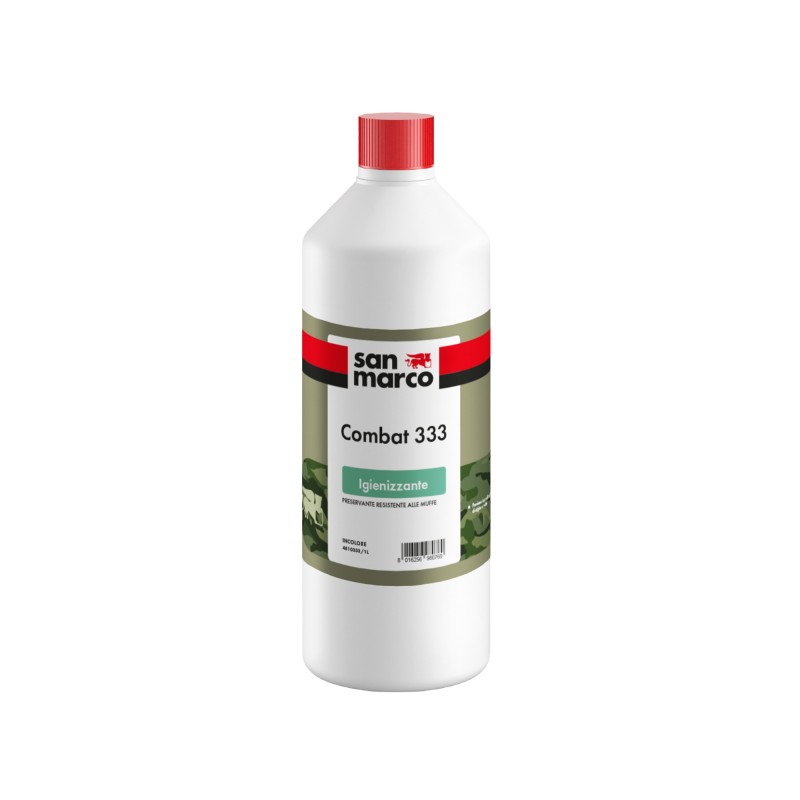 Igienizzante antimuffa protettivo Combat 333 San Marco per interni ed esterni (Secchio da 5Lt)