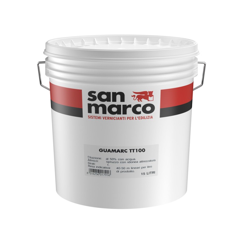Membrana impermeabilizzante Guamarc TT100 San Marco per esterni (Secchio 14Lt)