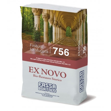 Finitura Fassa idrofugata 756 a base di calce idraulica naturale NHL 3,5 (Sacco da 25 kg) Fassa Bortolo - 1