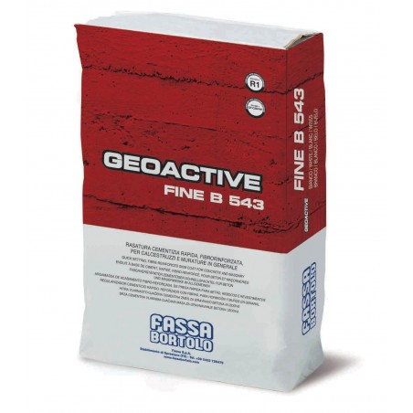 Rasante cementizio Fassa Geoactive Fine B543 rapido grigio (Sacco da 25 Kg) Fassa Bortolo - 1