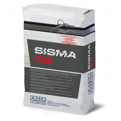 Malta cementizia Fassa Sisma R2 monocomponente (Sacco da 25 Kg) Fassa Bortolo - 1