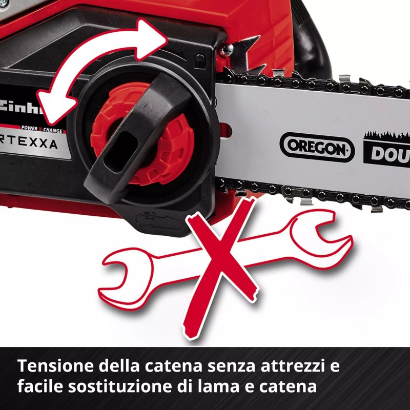 EINHELL MOTOSEGA A BATTERIA FORTEXXA 18/30