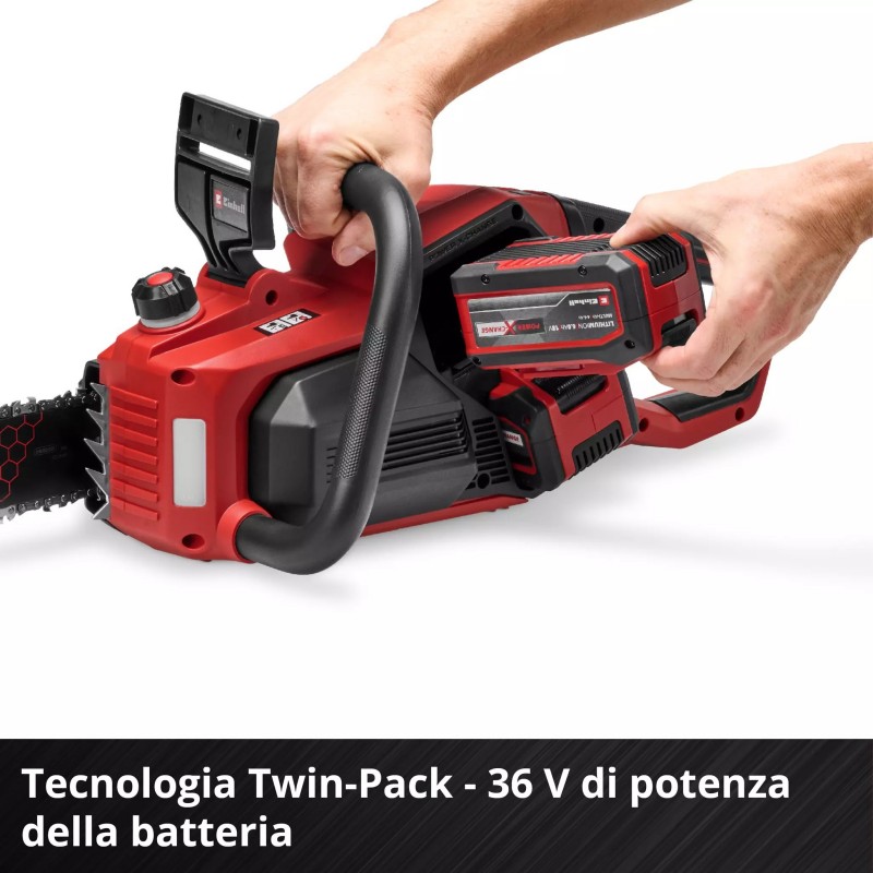 EINHELL MOTOSEGA A BATTERIA GP-LC 36/40 Li BL-Solo