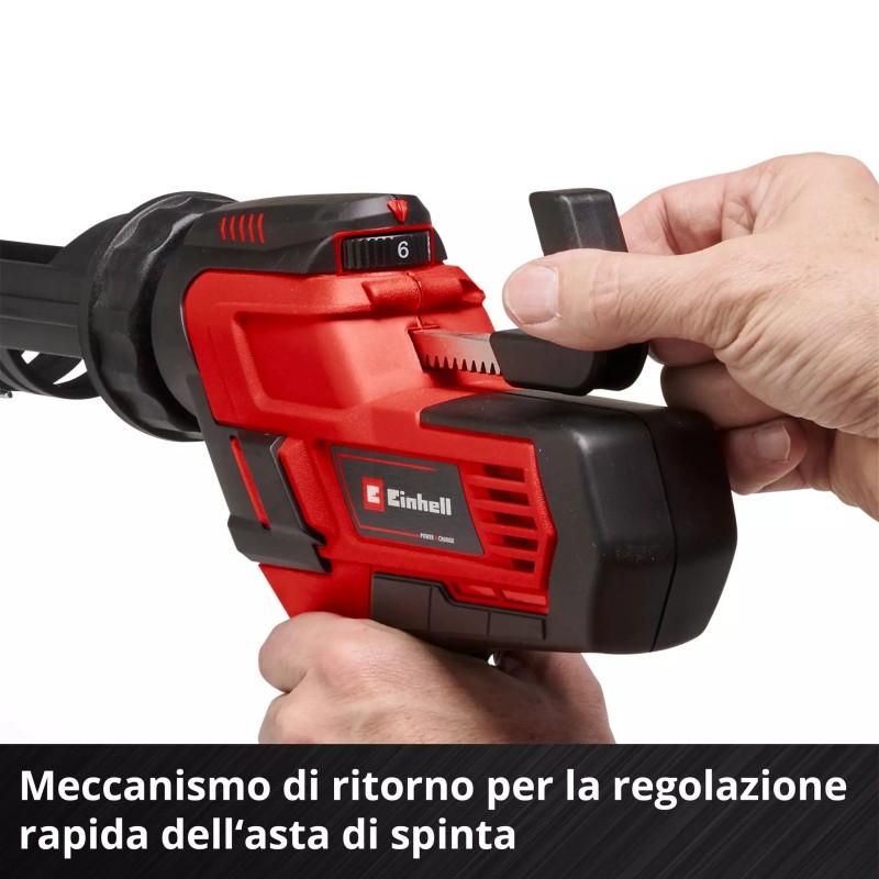 EINHELL PISTOLA PER SILICONE A CARTUCCIA TE-SG 18/10 Li-Solo