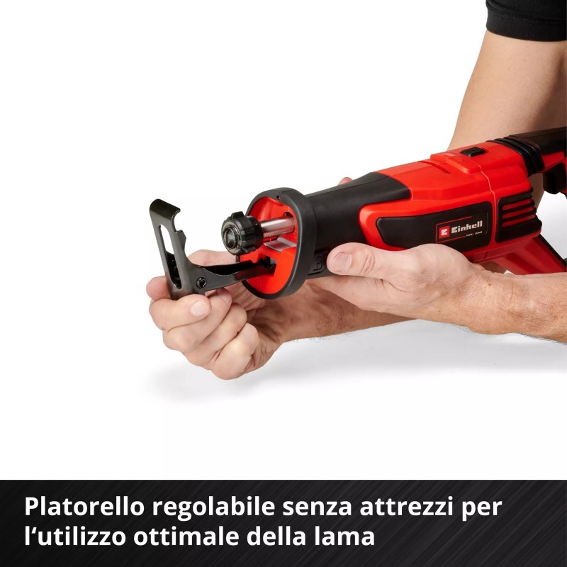 EINHELL SEGA UNIVERSALE A BATTERIA TP-AP 18/28 Li BL-Solo