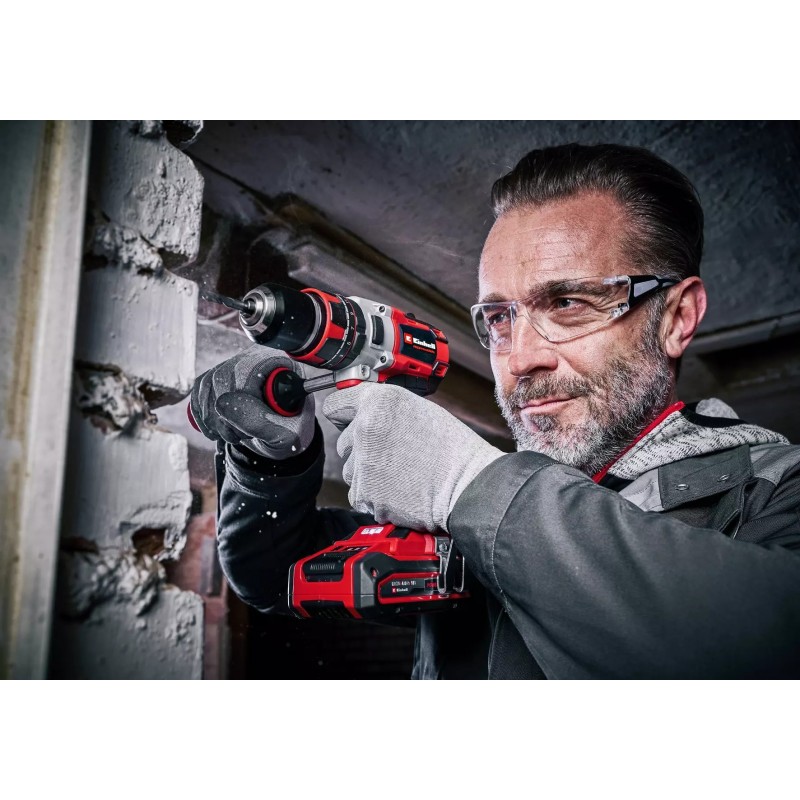 EINHELL TRAPANO AVVITATORE A PERCUSSIONE TP-CD 18/80 Li-i BL - Solo