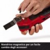 EINHELL UTENSILE MULTIFUNZIONE A BATTERIA TC-MG 18 Li-Solo