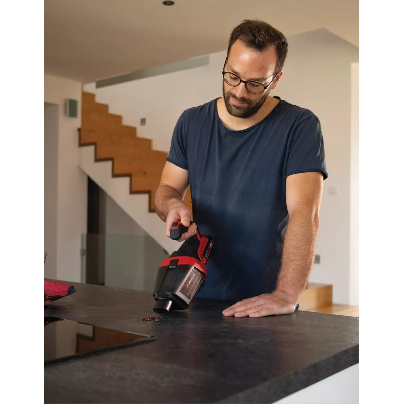 EINHELL ASPIRAPOLVERE PORTATILE A BATTERIA TE-HV 18/06 Li - Solo