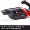 EINHELL ASPIRAPOLVERE PORTATILE A BATTERIA TE-HV 18/06 Li - Solo