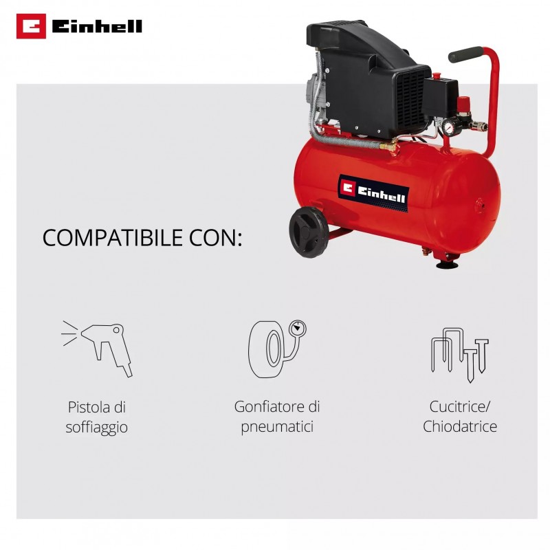 EINHELL COMPRESSORE D'ARIA TC-AC 190/24/8