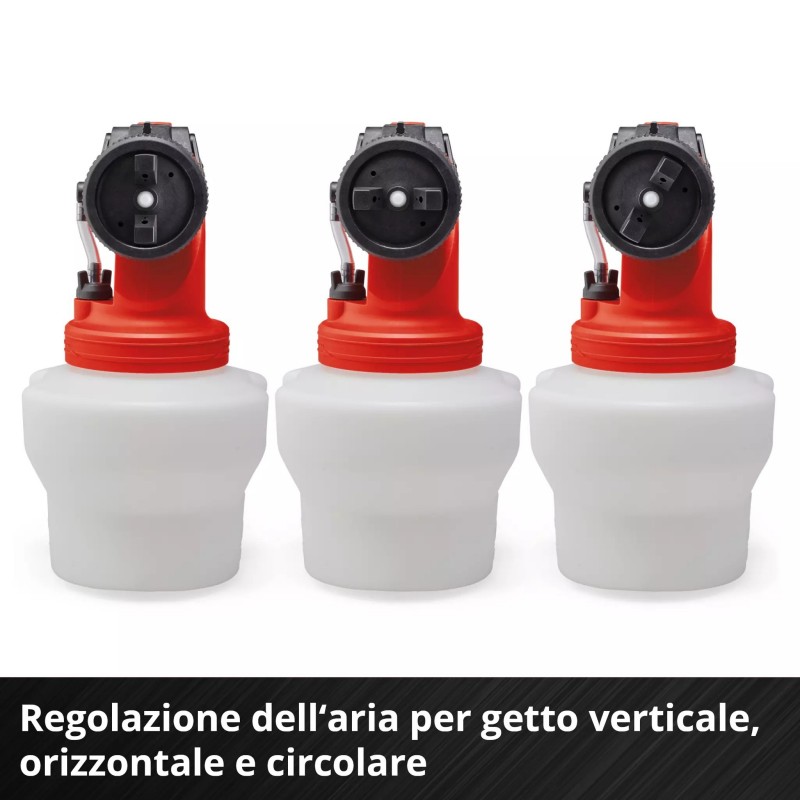 EINHELL PISTOLA A SPRUZZO A BATTERIA TE-SY 18/90 Li-Solo