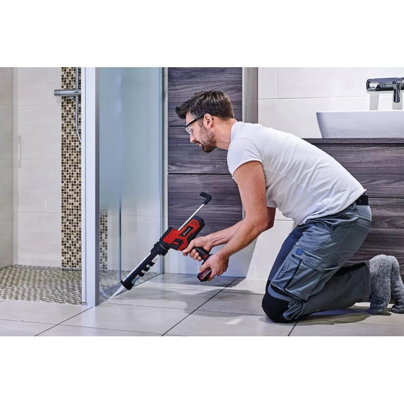 EINHELL PISTOLA PER SILICONE A CARTUCCIA A BATTERIA TE-SG 18/10 Li-Solo