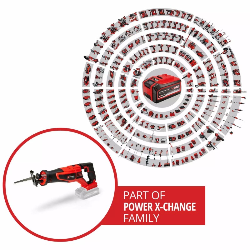 EINHELL SEGA UNIVERSALE A BATTERIA TP-AP 18/28 Li BL-Solo