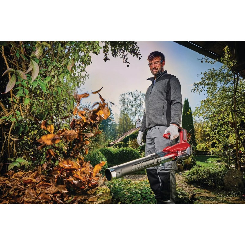 EINHELL SOFFIATORE PER FOGLIE A BATTERIA GP-LB 18/200 Li E-Solo