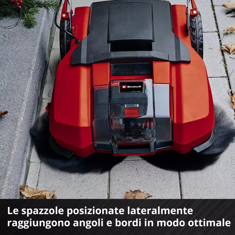 EINHELL SPAZZATRICE A BATTERIA TE-SW 18/610 Li-Solo