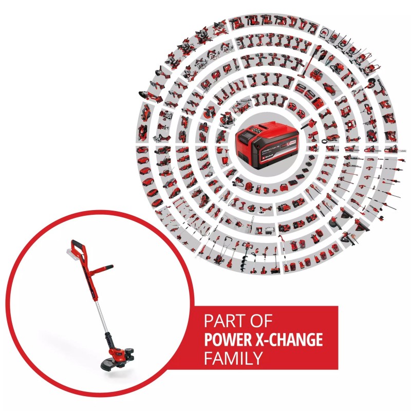 EINHELL TAGLIABORDI A BATTERIA GE-CT 18/30 Li-Solo