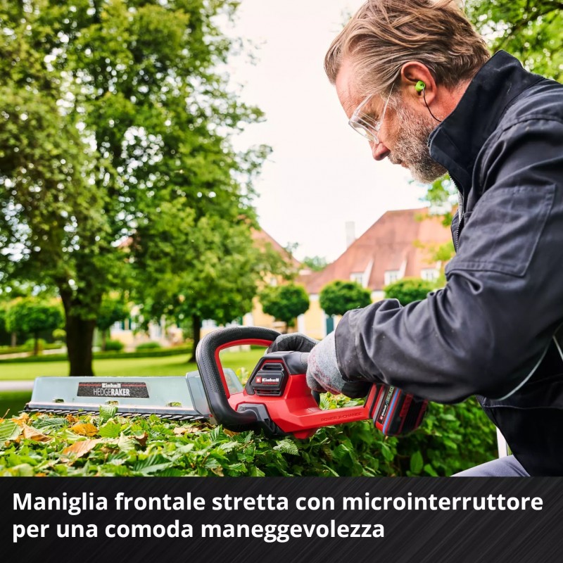 EINHELL TAGLIASIEPI A BATTERIA GP-CH 18/50 Li BL-Solo