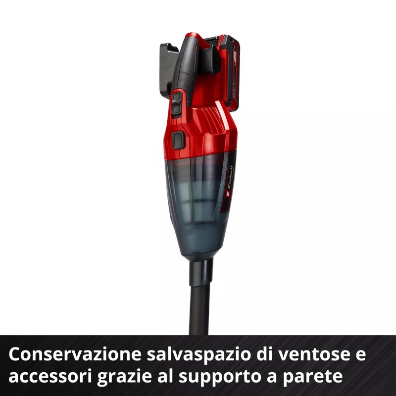 EINHELL ASPIRAPOLVERE PORTATILE TE-VC 18 Li-Solo