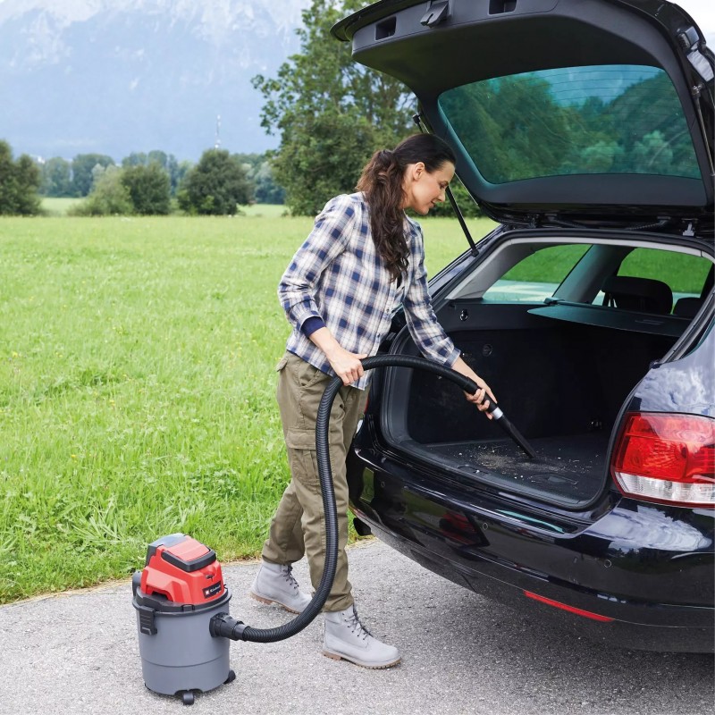 EINHELL ASPIRASOLIDI E LIQUIDI A BATTERIA TC-VC 18/15 Li-Solo