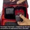 EINHELL ASPIRASOLIDI E LIQUIDI A BATTERIA TE-VC 36/30 Li S-Solo