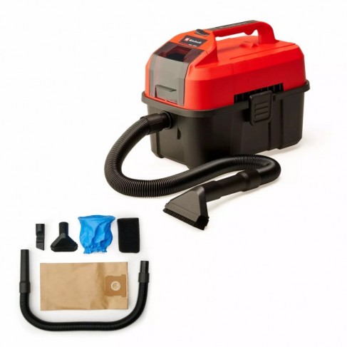 EINHELL ASPIRASOLIDI E LIQUIDI TE-VC 18/10 Li-Solo