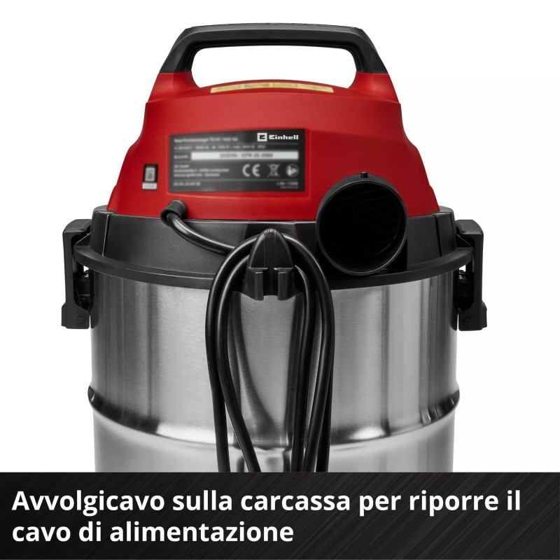 EINHELL ASPIRATORE A SECCO E UMIDO TC-VC 3055 SA