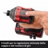 EINHELL AVVITATORE A IMPULSI TP-CI 18/250-C Li BL - Solo