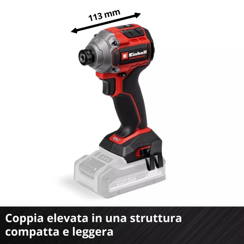 EINHELL AVVITATORE A IMPULSI TP-CI 18/250-C Li BL - Solo