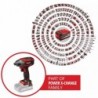 EINHELL AVVITATORE A PERCUSSIONE TP-CI 18/220 Li BL - Solo