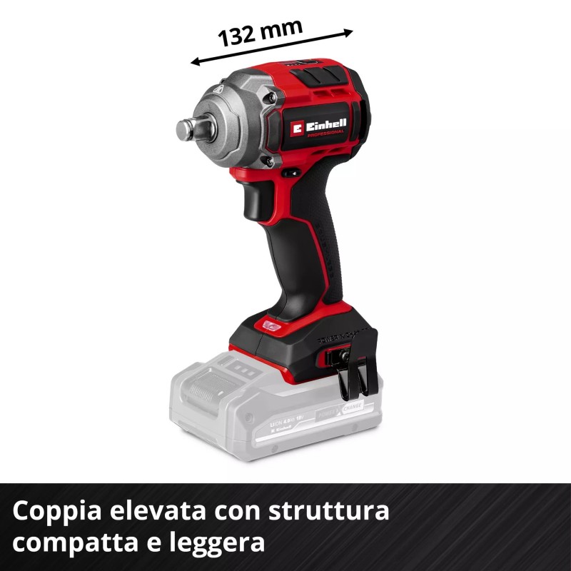 EINHELL AVVITATORE A PERCUSSIONE TP-CW 18/350-C Li BL-Solo