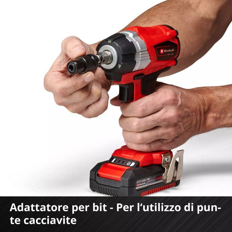 EINHELL AVVITATORE AD IMPULSI TP-CW 18 Li BL-Solo