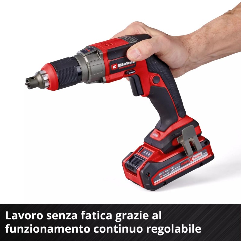 EINHELL AVVITATORE PER CARTONGESSO TP-DY 18 Li BL +Magazine